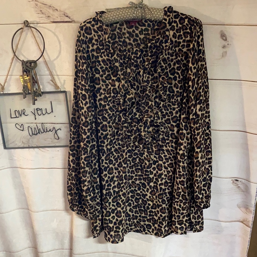 Jessica London; Cheetah; Leopard; Animal; Blouse18